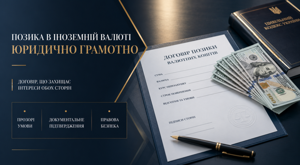 Договір позики валютних коштів