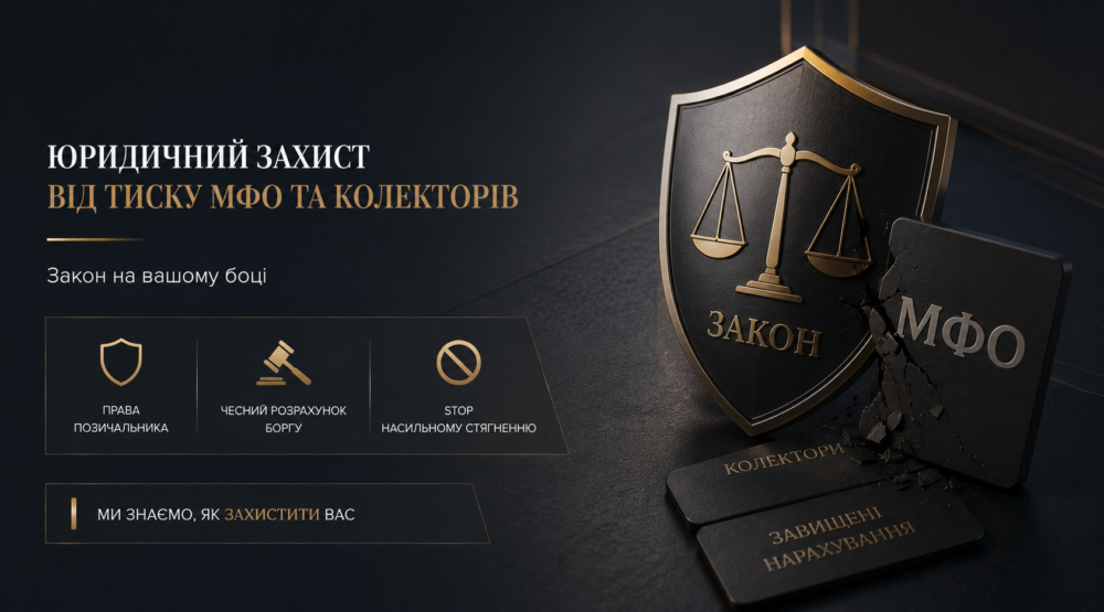 Захист від колекторів по мікрозаймах