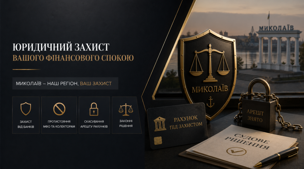 Адвокат по кредитам Николаев