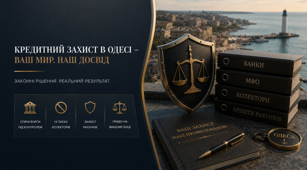 Адвокат по кредитам Одесса
