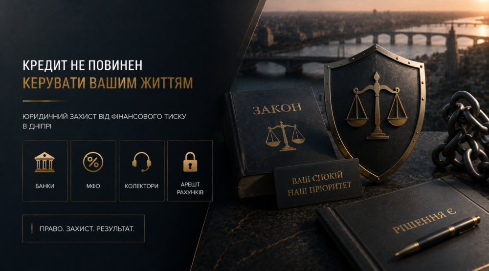 Адвокат по кредитам Днепр