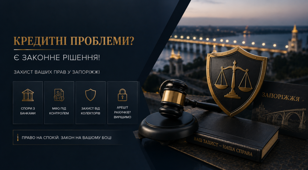 Адвокат по кредитам Запорожье