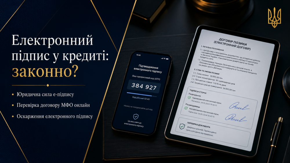 Электронная подпись на кредитном договоре 11 Законна ли электронная подпись в кредитном договоре