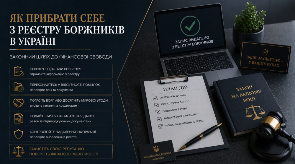 Как убрать с реестра должников 10 Какие долги попадают в реестр
