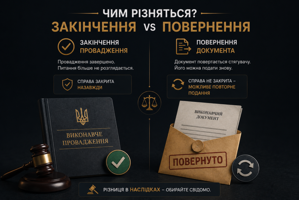 Как закрыть исполнительное производство в Украине