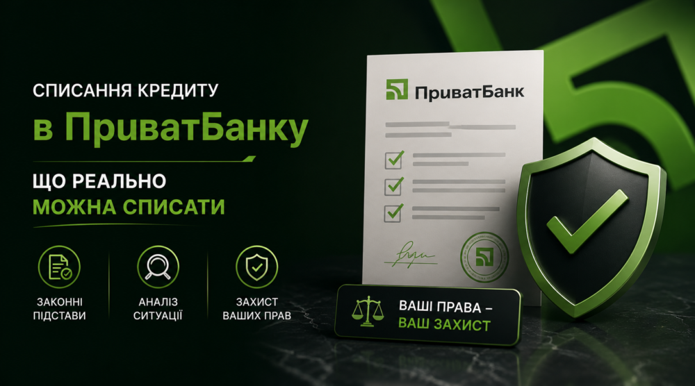 Списание кредита в ПриватБанке что реально можно списать