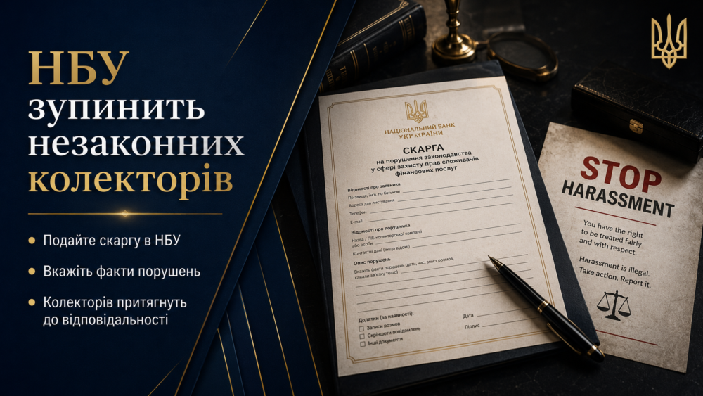 Жалоба в НБУ на коллекторов