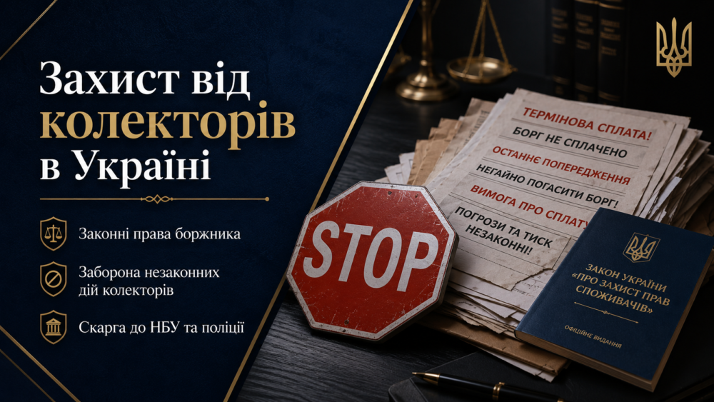 Захист від колекторів в Україні