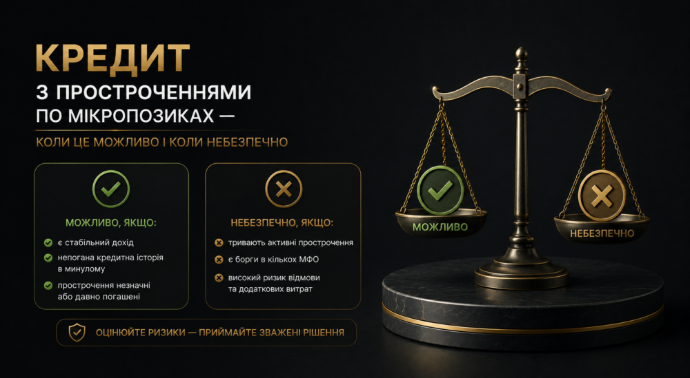 Чому банки відмовляють при простроченнях по мікропозиках
