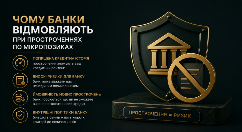 Кредит з простроченнями по мікропозиках — коли це можливо і коли небезпечно