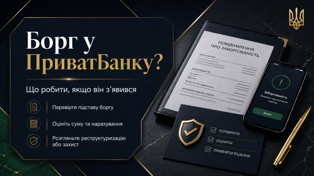 Боржники ПриватБанку: що робити, якщо з’явився борг