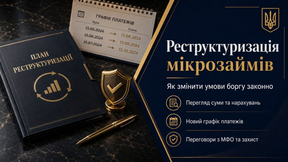 Реструктуризація мікрозаймів — що це і коли вона потрібна