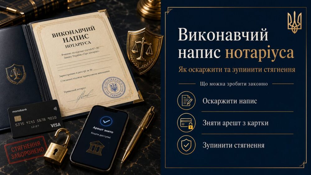 Виконавчий напис 10 Виконавчий напис — що це і чому він небезпечний для боржника