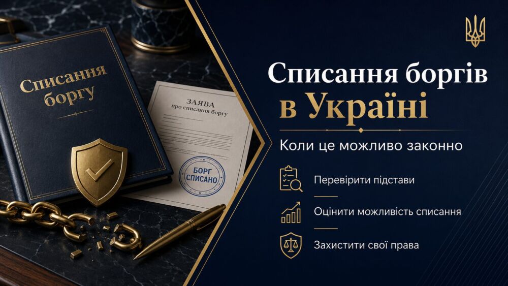 Які борги можна списати або зменшити