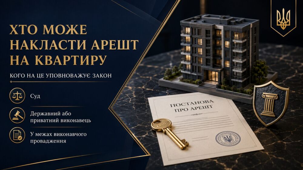 Снятие квартиры с ареста в Украине: как проверить основание и выбрать правильный способ защиты