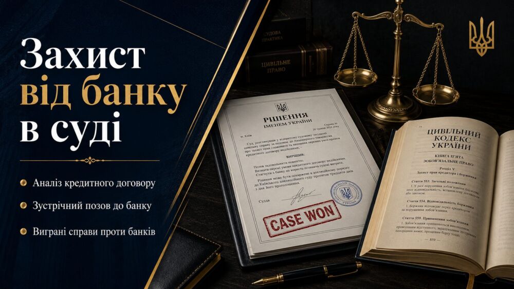 Суд з банком: що це означає для позичальника