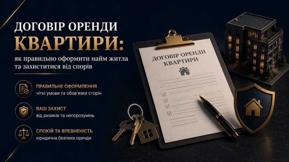 Договір оренди квартири: як правильно оформити найм житла та захиститися від спорів