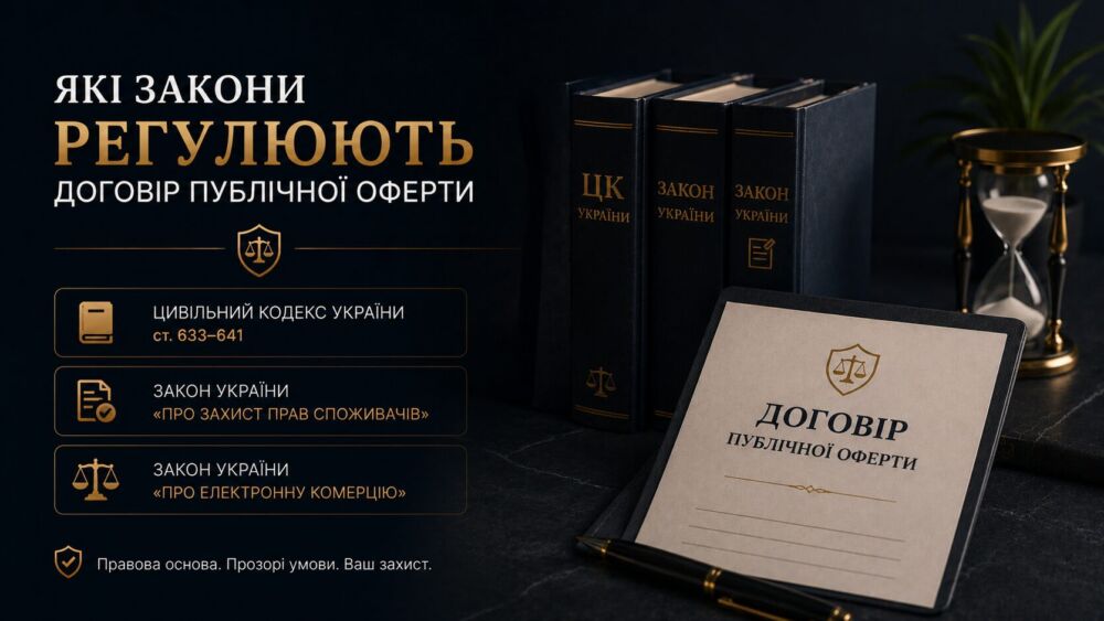 Договір публічної оферти про надання юридичних послуг
