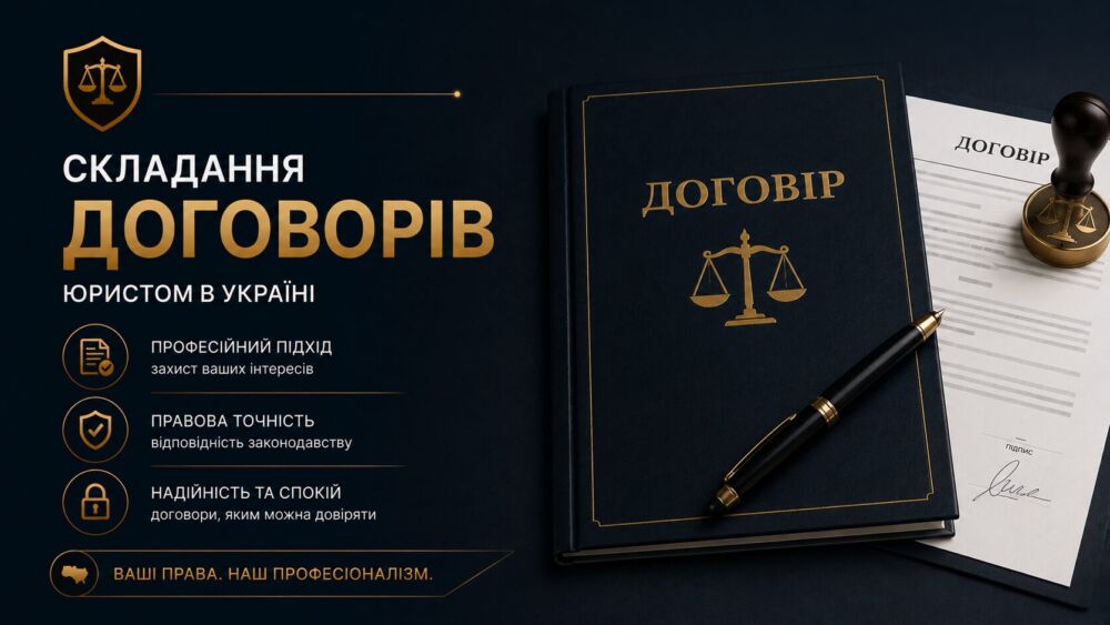 Складання договорів юристом в Україні
