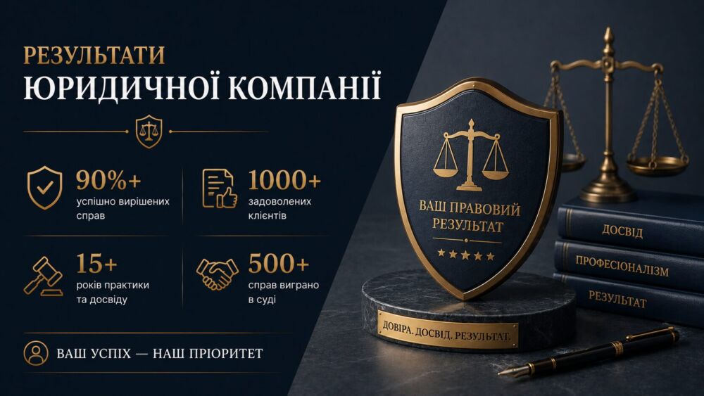 Результати юридичної компанії: як правильно їх оцінювати