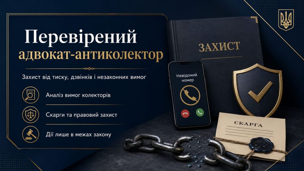 Перевіренний Адвокат Антиколектор ФБ 8 Перевірений адвокат антиколектор