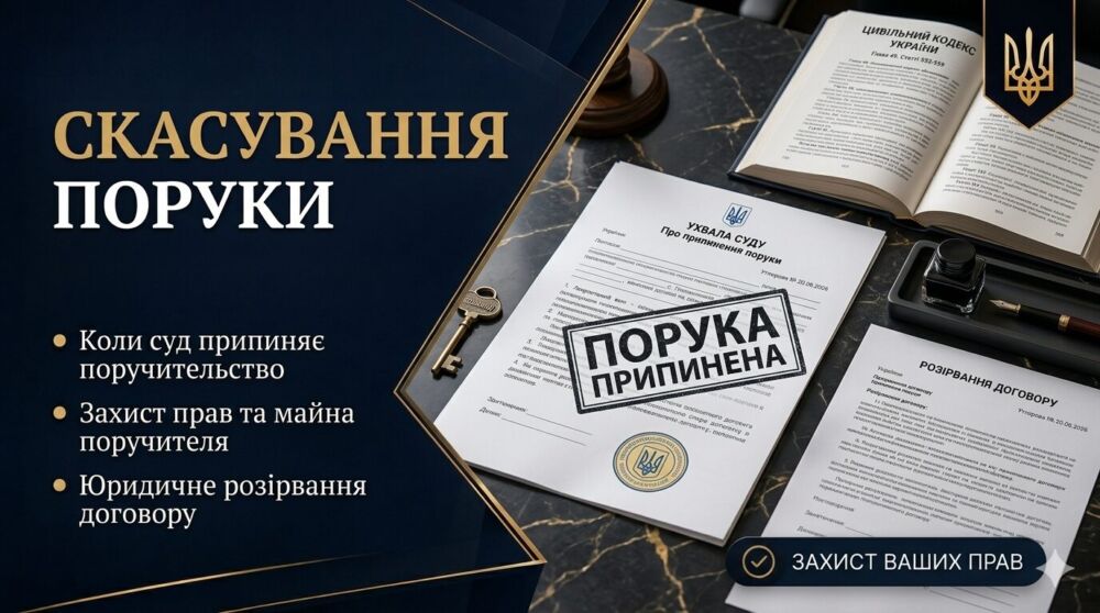 Скасування поруки за кредитом: що це означає на практиці